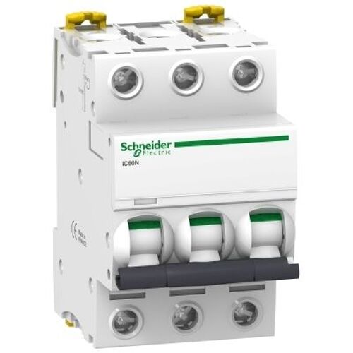 Schneider Electric disjoncteur modulaire – iC60N – 3P – 50 A – courbe C
