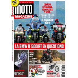 Moto Magazine N°423 Oct.2025 Bmw R 1300rt/Tracer 7/Tracer 7 Gt/Bmw R 12s/Suzuki Dr-Z4s/Dr-Z4sm/ Zontes 703 Rr/ Electric Motion/ Test Gants