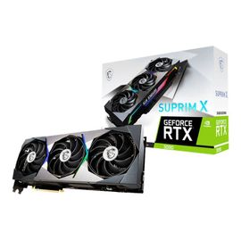 MSI GeForce RTX 3090 SUPRIM X 24G - Carte graphique - GF RTX 3090 - 24 Go GDDR6X - PCIe 4.0 - HDMI, 3 x DisplayPort
