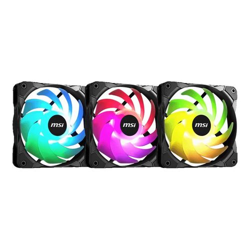 MSI MAX F12A-3 - Ventilateur châssis - 120 mm (pack de 3)