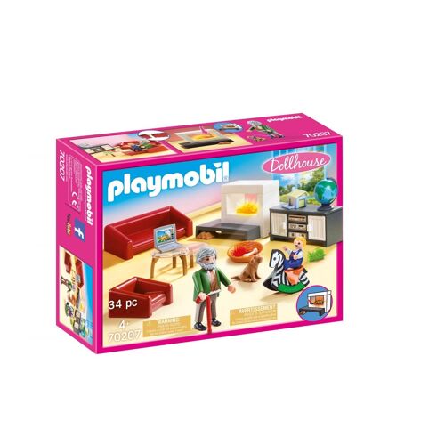 Playmobil 70207 - Salon avec cheminée