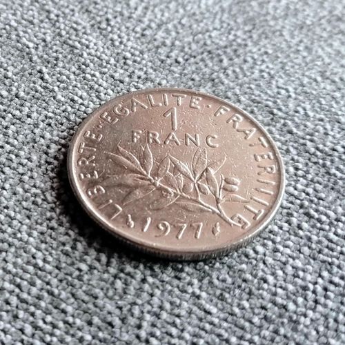 1 Franc 1977 Semeuse Nickel - Monnaie En Franc.