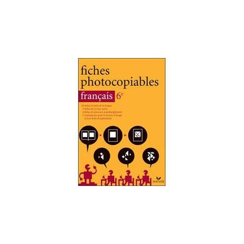 Fiches Francais 6e - Version Photocopiables