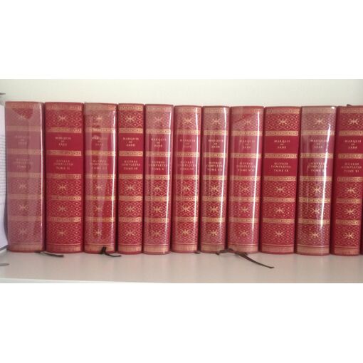 Sade Oeuvres Completes Cercle Du Livre Precieux pas cher