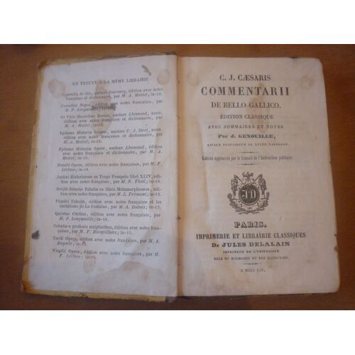 C.J. Caesarius : Commentarii De Bello Gallico