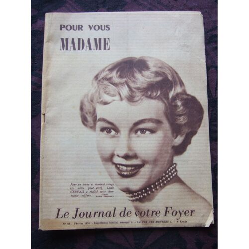 Pour Vous Madame N°92
