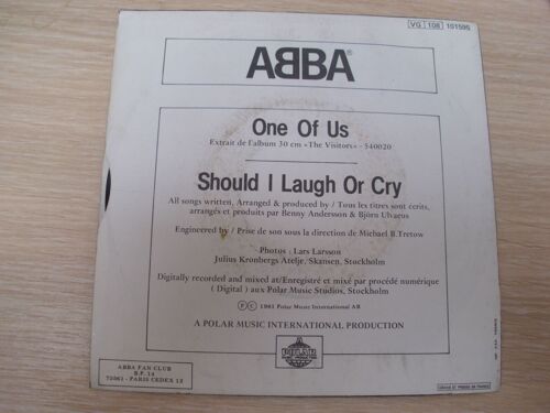 One Of Us / Should I Laugh Or Cry