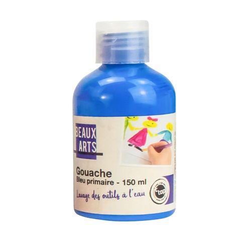 Gouache Pour Enfant Bleu Primaire 150ml