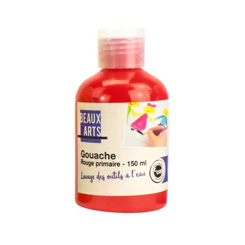 Gouache Pour Enfant Rouge Primaire 150ml