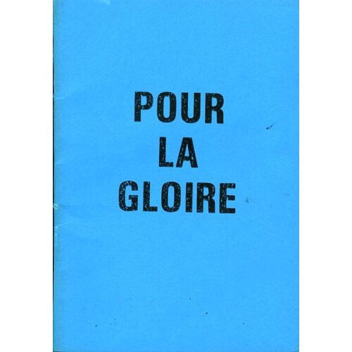 Pour La Gloire, Dossier De Presse, Martin Stellman, Denzel Washington, Dorian Healy, Sean Chapman