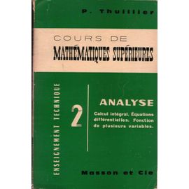 Cours De Mathématiques Supérieures, T1