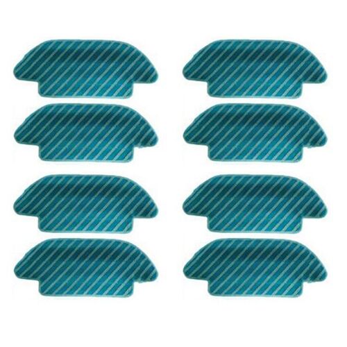 Lot de 8 pièces de rechange pour aspirateur Cecotec Conga 4090, chiffon et tampons de nettoyage