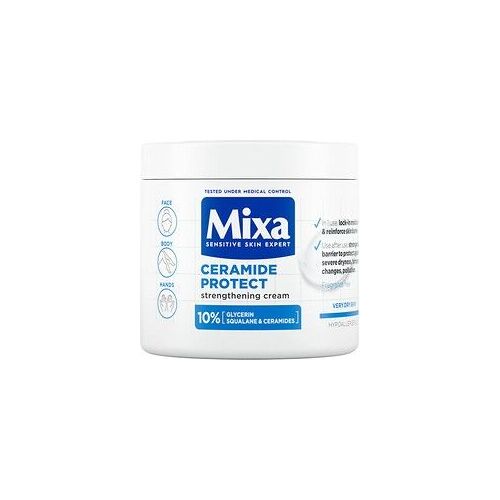 Mixa - Ceramide Protect Strengthening Cream ( Velmi Suchá Poko?Ka ) - Posilující T¿Lová Pé¿E 400ml 