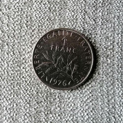 1 Franc 1976 Semeuse Nickel - Monnaie En Franc.
