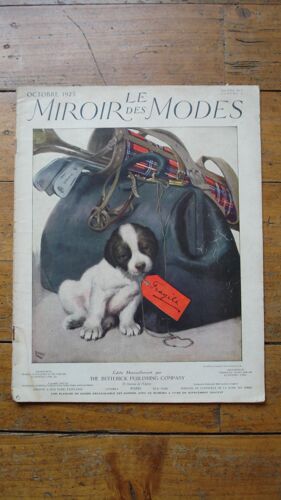 "Le Miroir Des Modes",Ancienne Revue De Mode N°4 Année 1925.
