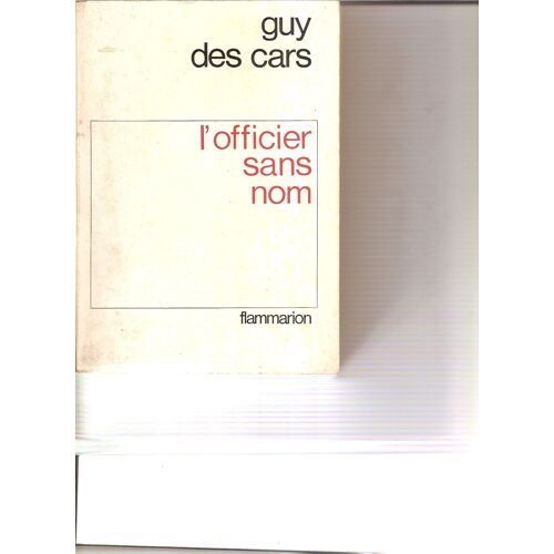 L'officier Sans Nom L'officier Sans Nom
