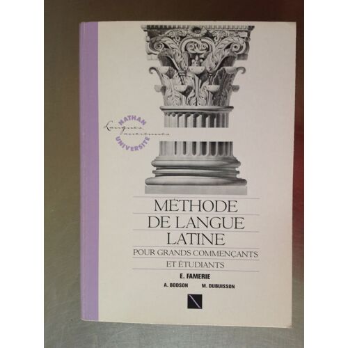 Methode Langue Latine