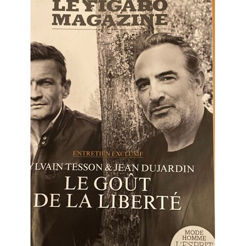 Le Figaro Magazine Supplément Figaro 24432-24433. Cahier 1 Des 10-11 Mars 2023. Sylvain Tesson & Jean Dujardin Le Goût De La Liberté. Mode Homme L’Esprit Dolce Vita. 