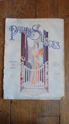 "Paris Succes" Revue De Mode,Album Printemps Été 1924.