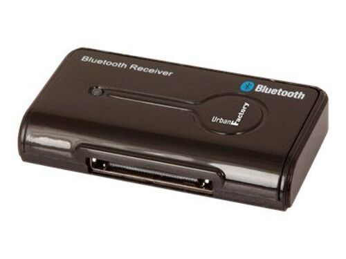 Urban Factory Bluetooth Receiver 30pin - Récepteur Audio Sans Fil Bluetooth - Pour Apple Ipad (3rd Generation); Ipad 1; 2; Iphone 3g, 3gs, 4, 4s; Ipod (4g, 5g); Ipod Classic