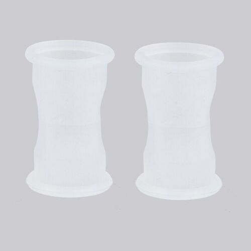 2pcs Manche Un - Manchon Capuchon De Protection Glans, Pour Prolongateur De Pénis, Pompe D'agrandissement, Accessoires De Remplacement Pour Civière Masculine, Ensemble Durable