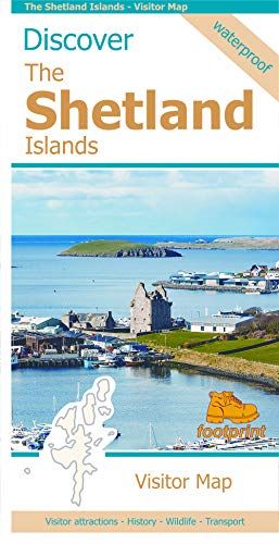 Discover The Shetland Islands - Visitor Map (Discover Map Series)