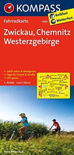 Zwickau - Chemnitz - Westerzgebirge 1 : 70 000