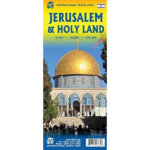 Jerusalem 1 : 10 000 & Holy Land Map 1 : 225 000