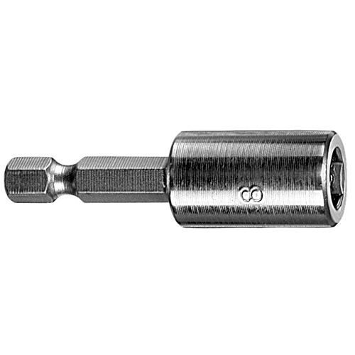 Douille à queue 6 pans mâle 1/4 longueur 50mm Diamètre 6mm pour vis à tête 6 pans BOSCH 2608550069
