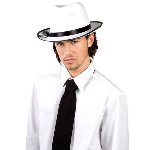 Chapeau Mafia Blanc