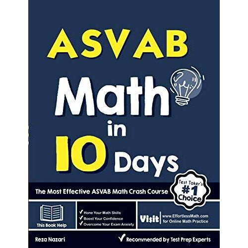 Asvab Math In 10 Days