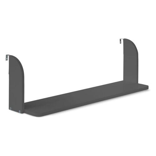 Etagre Suspendue Grise En Bois 83cm Fixer Un Lit