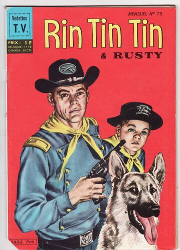Rin Tin Tin Et Rusty  N° 75 // Le Retour De Reine