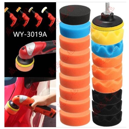 3-Inch Car Beauty Polishing Sponge Wheel 19pcs, 25pcs, 22pcs Sponge Polishing Wheel Waxing Sponge Disc Sszfv