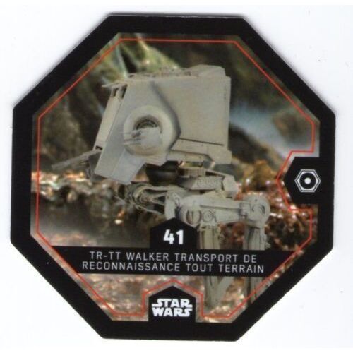 Jeton Star Wars 41 : Transport E Reconnaissance Tout-Terrain. Leclerc, 2016