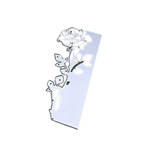 Matrices De Découpe En Métal, Cadre De Bord De Dentelle De Fleur De Rose, Pochoirs Pour Bricolage, Scrapbooking Décoratif, Gaufrage Artisanal, Artisanat De Découpe