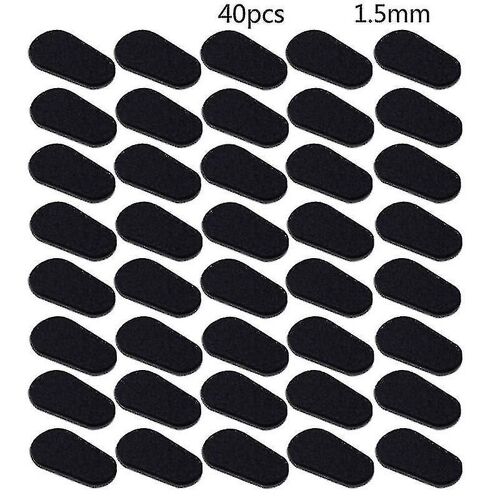 40pcs Soft Foam Nose Pads Self Adhesive Eyeglass Eva Nose Pads Anti-Slip Glasses No Makeup Nose Pads Eyeglasses Nosepads