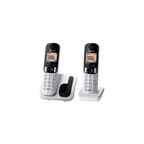 Panasonic KX-TGC250 Téléphone DECT Identification de l'appelant Noir, Gris
