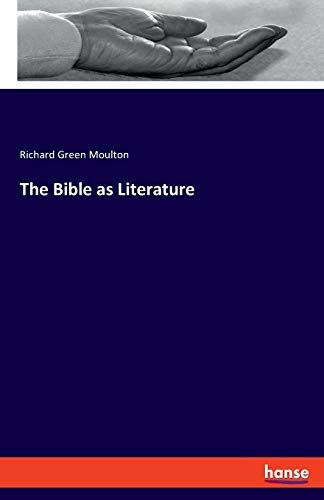 The Bible As Literature