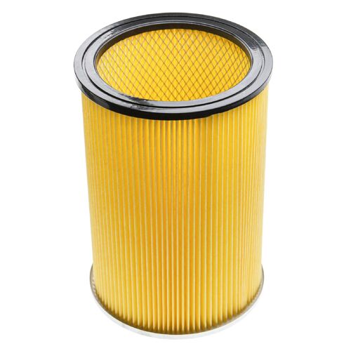 vhbw Filtre plissé compatible avec Thomas Inox 1445 SFE, 1460 SF, 1545 SFE, 1560 SF aspirateur à sec ou humide - Filtre à cartouche
