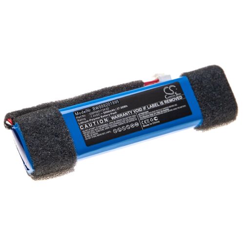 Vhbw Batterie Compatible Avec Jbl Xtreme Splashproof Haut-Parleurs, Enceintes (5000mah, 7,4v, Li-Polymère)
