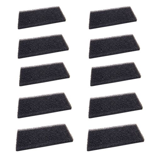 vhbw 10x filtre mousse compatible avec Bauknecht Eco Star 7, TK Care E71 B, TK Ecopro 8, TK Super Eco 7, TK85A2Di, TKPLUS75A2Di sèche-linge