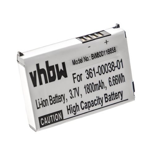 vhbw Li-Ion batterie 1880mAh (3.7V) pour système de navigation GPS comme Garmin 361-00038-01