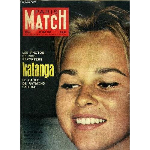 Paris Match N° 593 - Liam 8 Mois Passe Son Premier Été Au Frais, Congo Noirs Contre Noirs, Katanga, La Voix Que L O.N.U. A Refusé D Entendre Par Raymond Cartier, Cet Enfant N A Pas De Vacances Comme(...)
