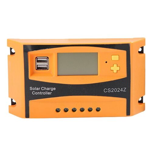 Contrôleur de charge solaire LCD PV Multifonctionnel Pratique Portable Pratique et utile Solaire Contr