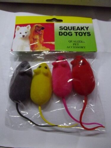 Jouet Pour Chat ( 4 Souris )