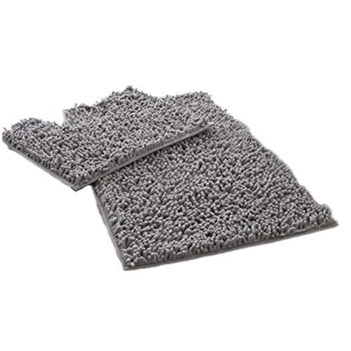 2 Piece Loop Bath Mats For Bathroom - Non- Chenille Bath Mat Set Rugs, Extra Soft Pedestal Bathmat