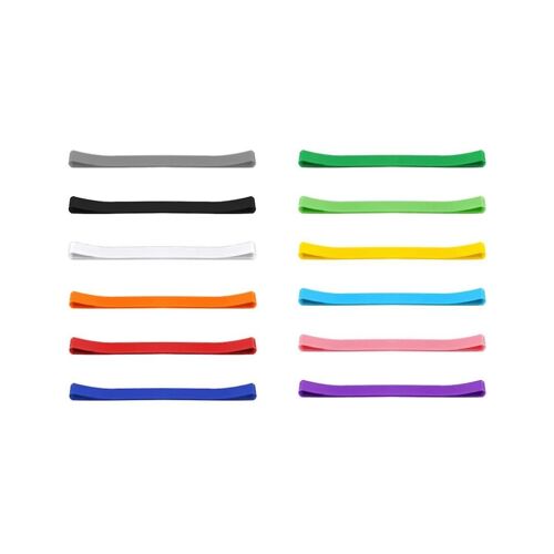 12 Pcs bandes de serviettes de plage, porte-serviettes de plage élastiques, clips de chaise, bandes de serviettes multicolores pour la plage Ch