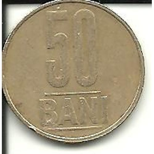 Pièce De 50 Bani Roumanie