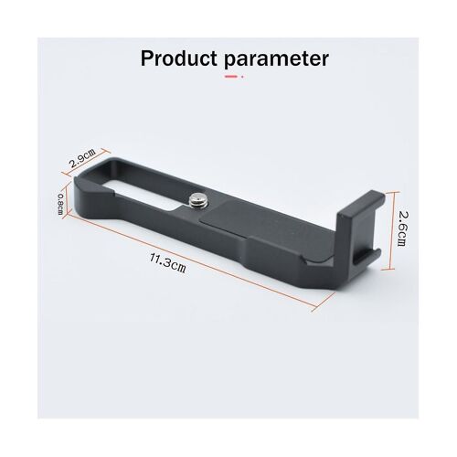 Pour G7x3 G7x2 Caméra Plaque de dégagement rapide Base de la caméra Microphone Extension Support en forme de L